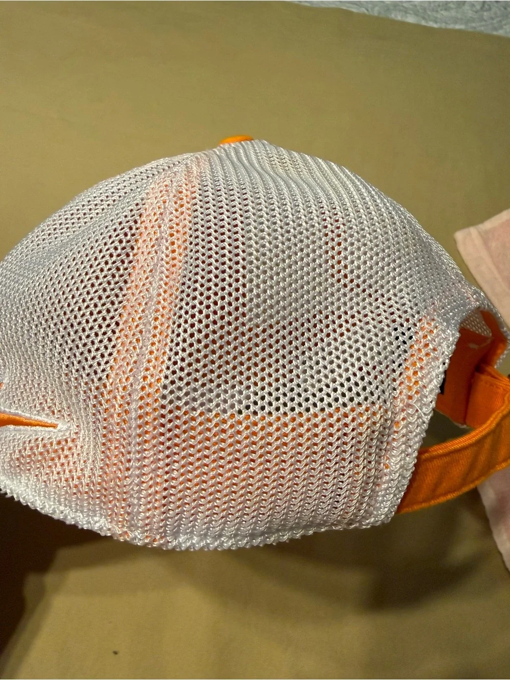 Tennessee Vols Orange Snapback Hat with White Mesh Lining